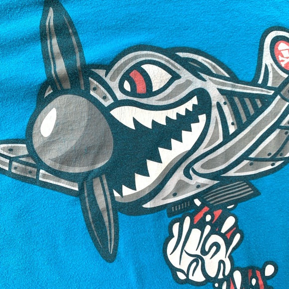 Johnny cupcakes blue bomber shirt G-021 - Picture 4 of 9